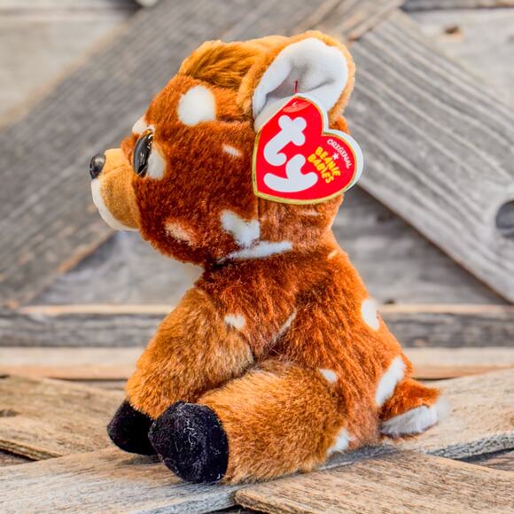 Pair of Woodland TY Beanie Boos-Squire the Squirrel and Buckley the Fawn-NWT-6"H - Picture 6 of 12